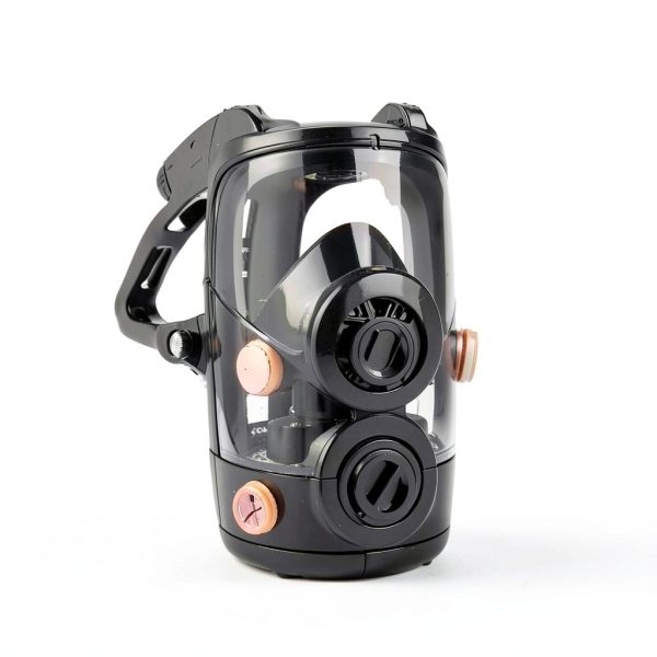 UXLXLK Full Face Gas Mask Silicone Nuclear Chemical-5