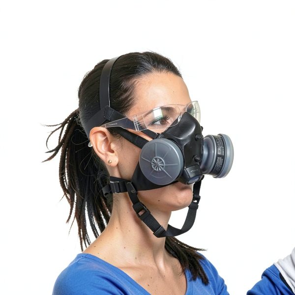3M 5500 Series Respirator Unisex NIOSH Approved Dust Vapor-6