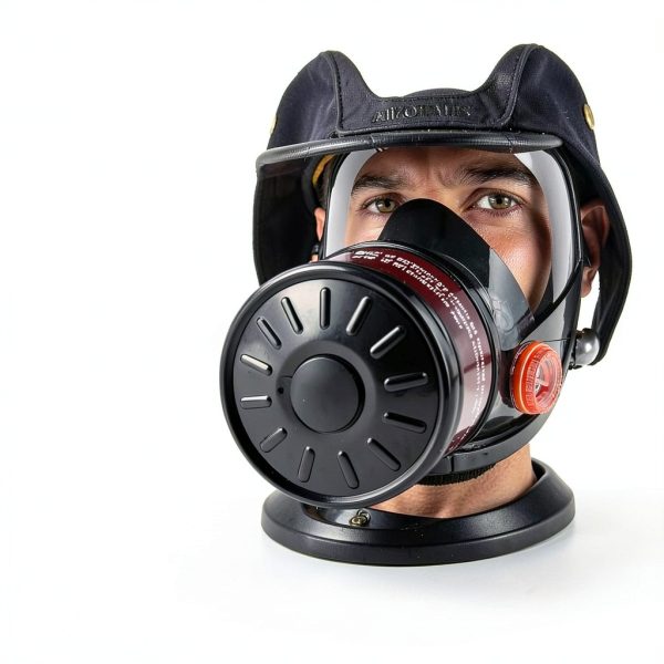 UXLXLK Full Face Gas Mask Silicone Nuclear Chemical-2