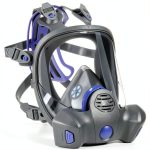 3M Respirator Black Medium Unisex Adult Work Safety Mask-0