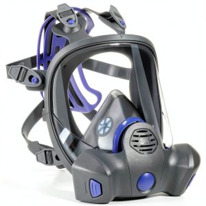 3M Respirator Black Medium Unisex Adult Work Safety Mask-0