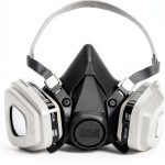 3M Respirator Plastic Facepiece for Painters-0