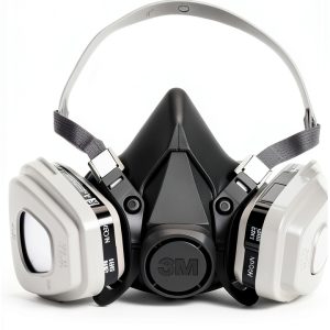 3M Respirator Plastic Facepiece for Painters-0