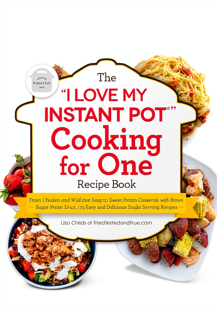 'Adams Media pressure cooker recipe book cover on a Kindle device'