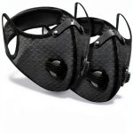 Pavo Dust Mask Black 5 Layer Filter Reusable Respirator-0