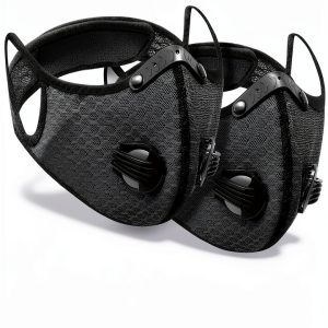 Pavo Dust Mask Black 5 Layer Filter Reusable Respirator-0