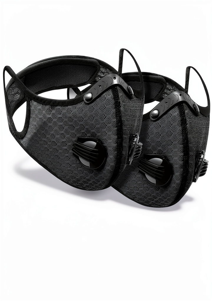Pavo dust mask being worn during woodworking activity