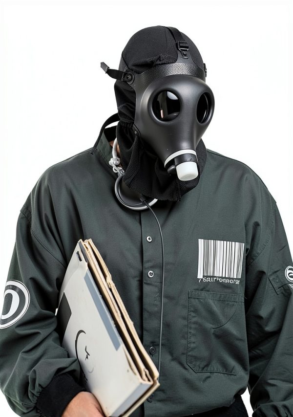 Full Face Respirator Mask SafetyGear Unisex 40mm-6