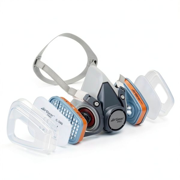 AirGearPro G-500 Respirator Mask Safety Goggles-1