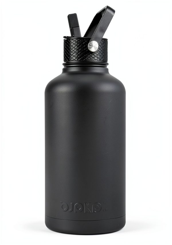 BJPKPK Insulated Water Bottle Stainless Steel Gray-1