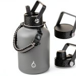 BJPKPK Water Bottle 50oz Gray Stainless Steel-0