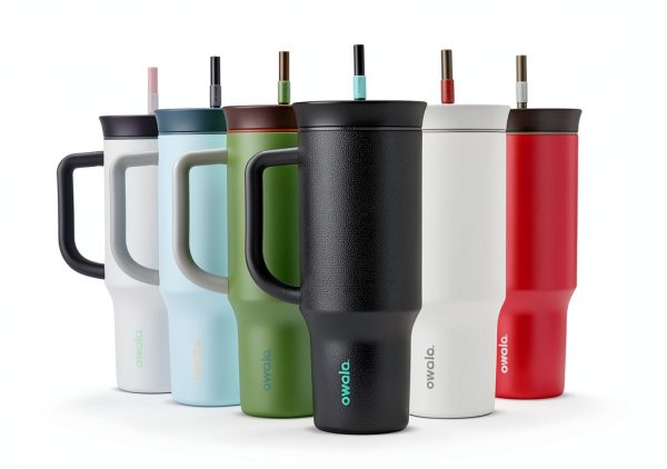 Tropical Stainless Steel Tumbler Owala Travel-4