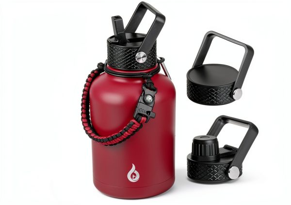 BJPKPK Insulated Water Bottle 50 oz Stainless Steel-0