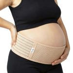 Maternity Belt Jill & Joey Belly Band – Beige Medium Back Brace-0