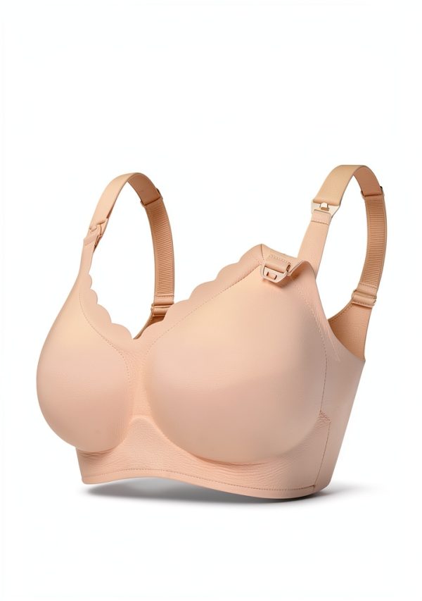 Vinfact Hands Free Pumping Bra Nursing Bra with Padding Wireless-5