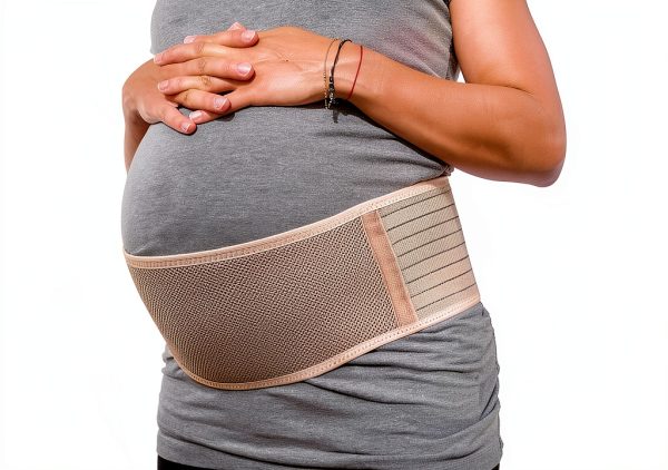 Maternity Belt Jill & Joey Belly Band – Beige Medium Back Brace-8
