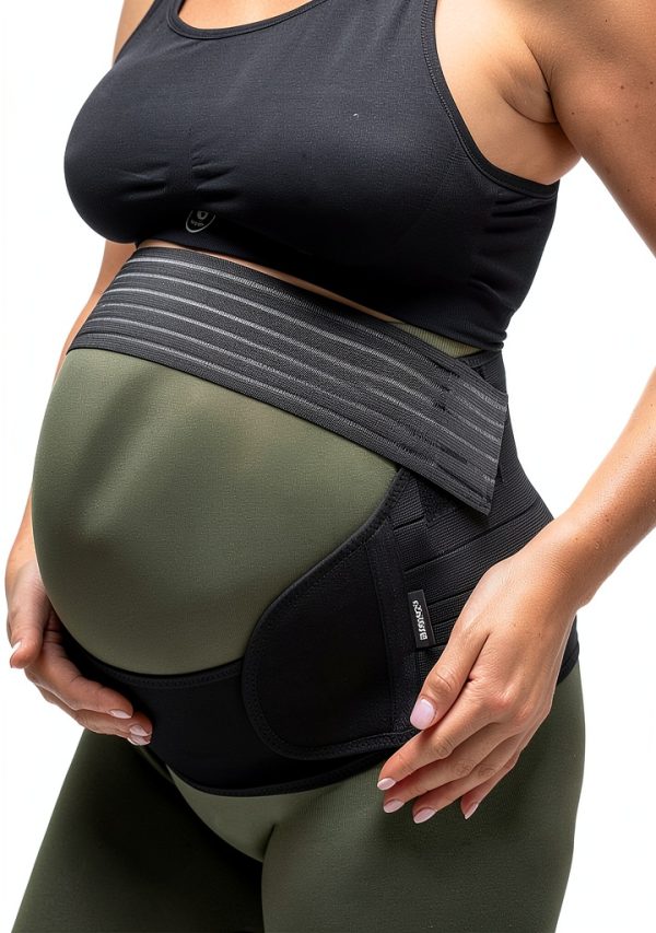 Pregnancy Support Belt BABYGO 4 in 1 Belly Band and 40 Page Book-0