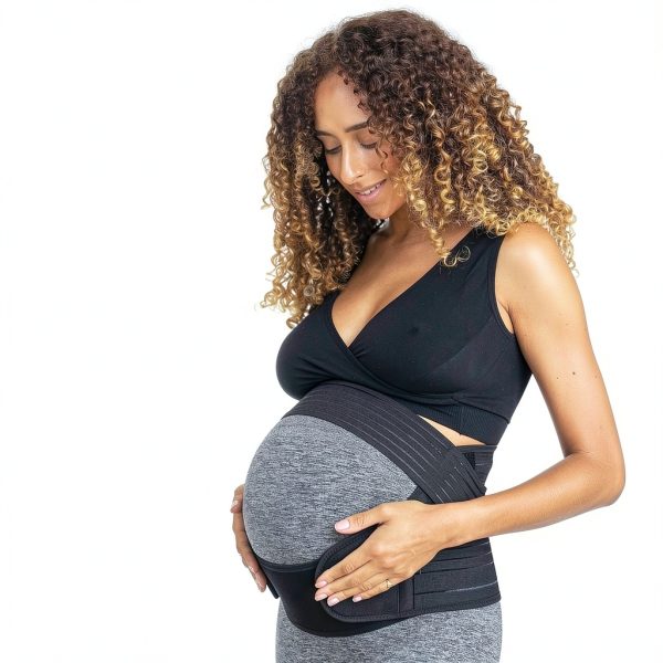 Pregnancy Support Belt BABYGO 4 in 1 Belly Band and 40 Page Book-4