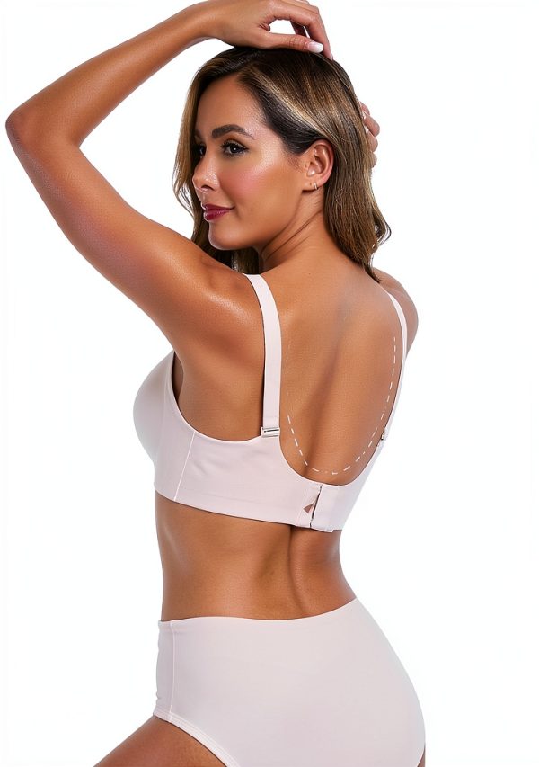 Vinfact Hands Free Pumping Bra Nursing Bra with Padding Wireless-3